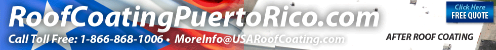 Puerto Rico Commercial Roof Coating